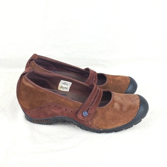Merrell Plaza bandeau brown shoes - Picture 1 of 12